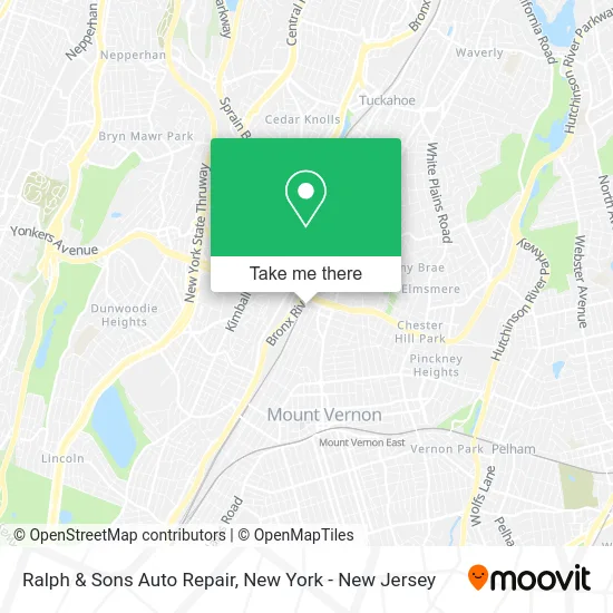 Ralph & Sons Auto Repair map