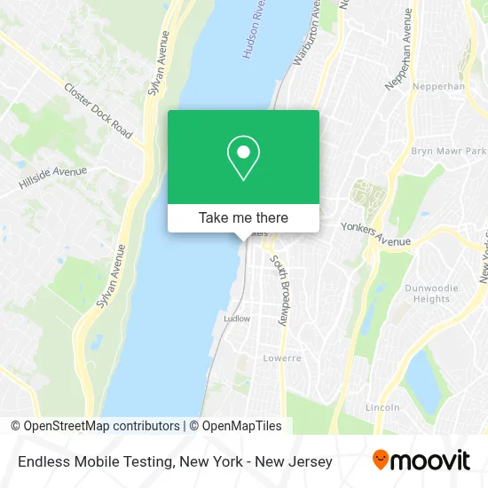 Endless Mobile Testing map
