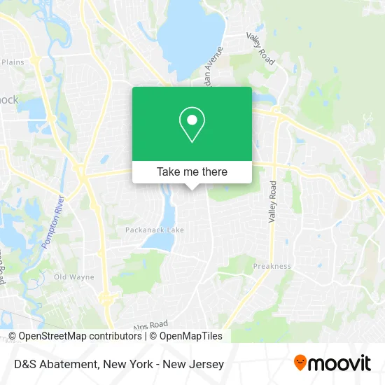 D&S Abatement map