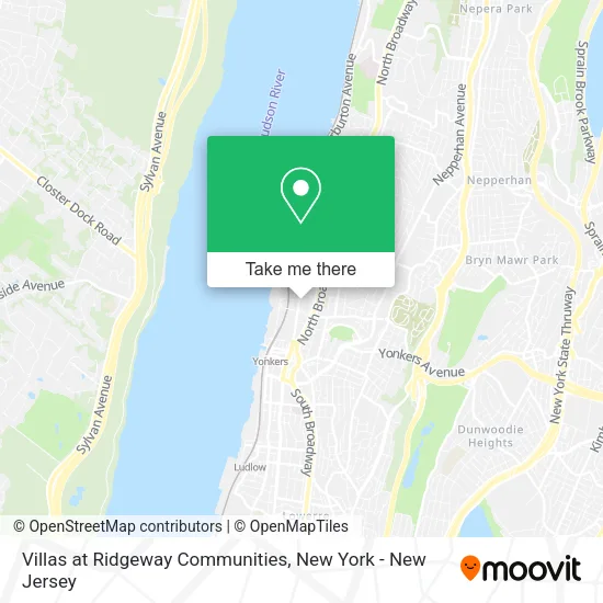 Villas at Ridgeway Communities map