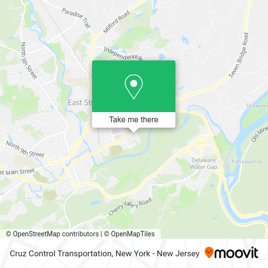 Cruz Control Transportation map