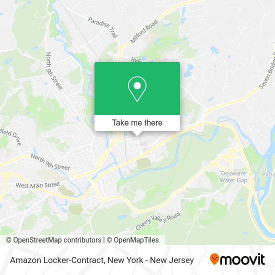 Amazon Locker-Contract map