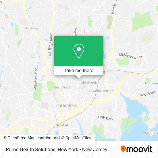 Prime Health Solutions map