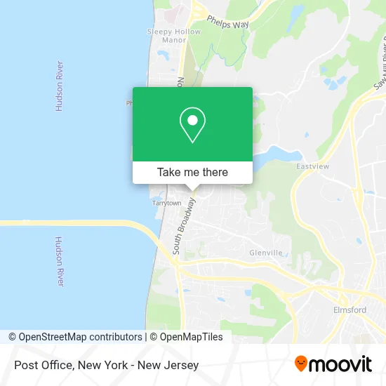Post Office map