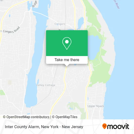 Inter County Alarm map