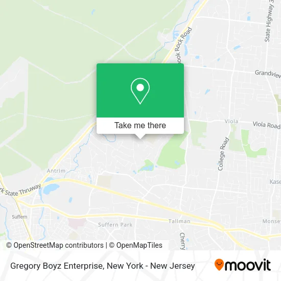 Gregory Boyz Enterprise map