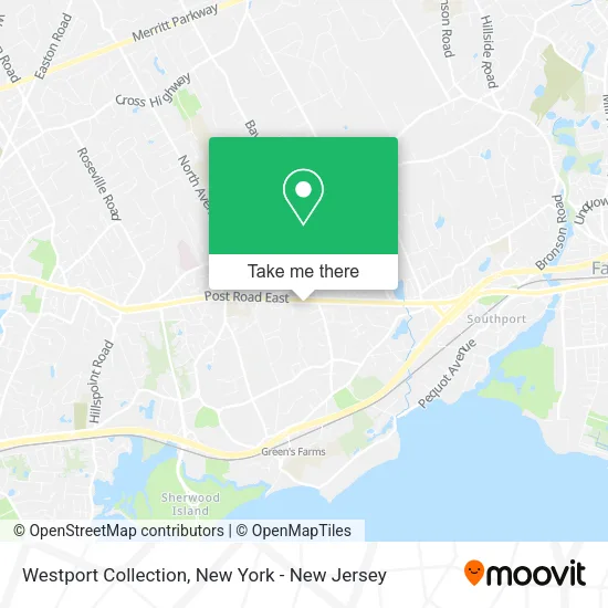 Westport Collection map