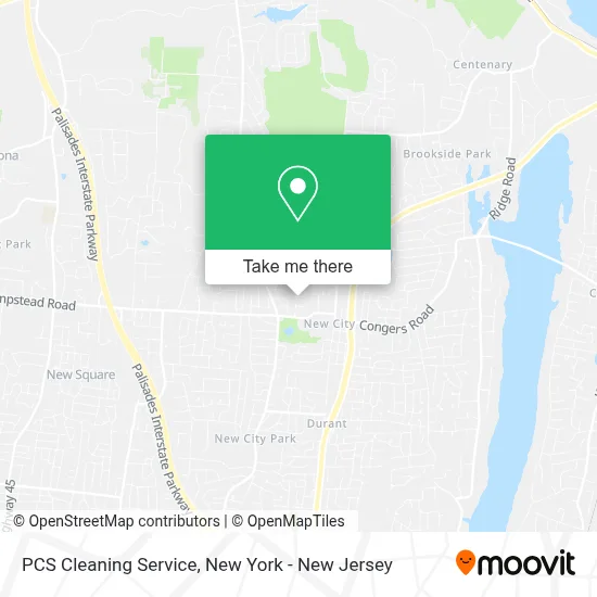 PCS Cleaning Service map