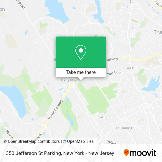 350 Jefferson St Parking map