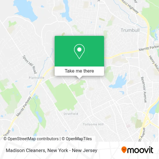 Madison Cleaners map