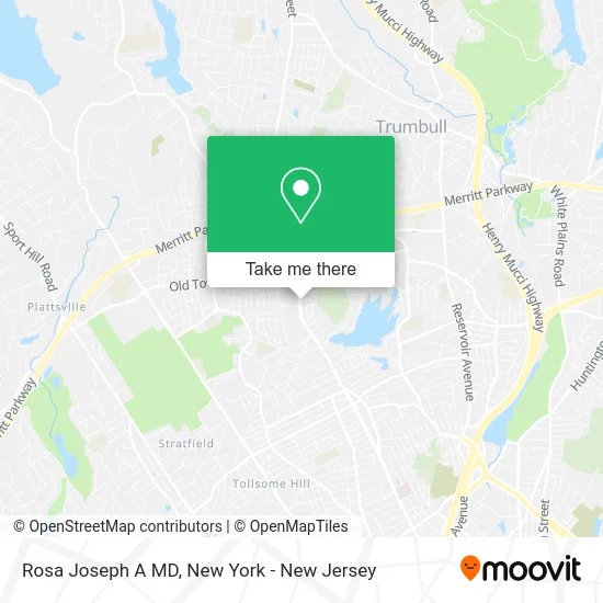 Rosa Joseph A MD map