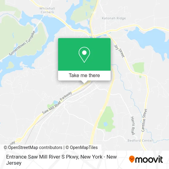 Entrance Saw Mill River S Pkwy map