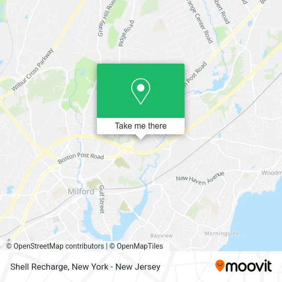 Shell Recharge map