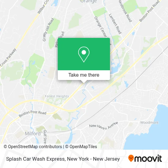 Splash Car Wash Express map
