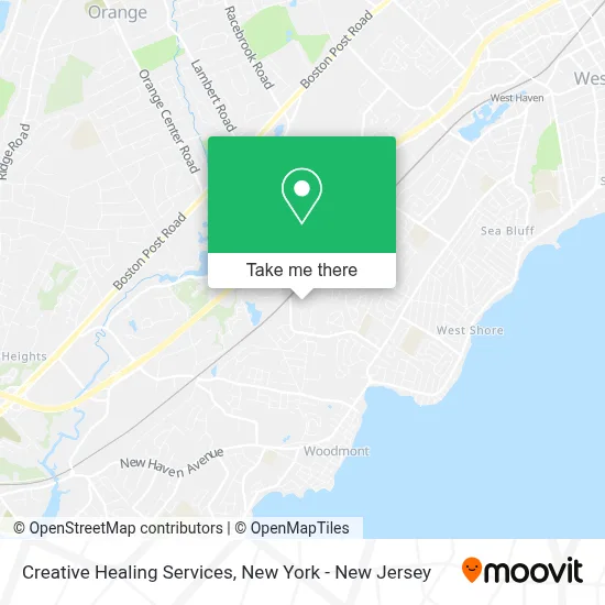 Creative Healing Services map