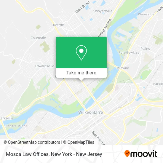 Mosca Law Offices map