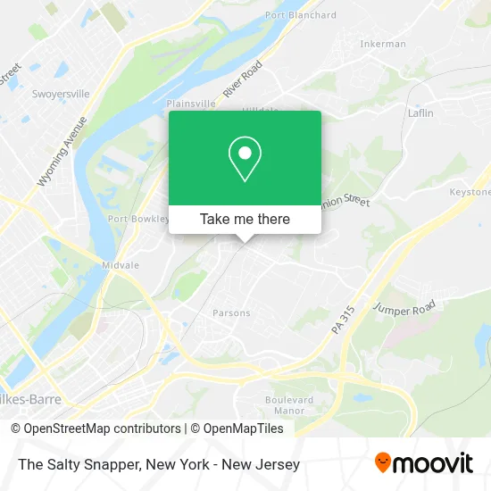 The Salty Snapper map