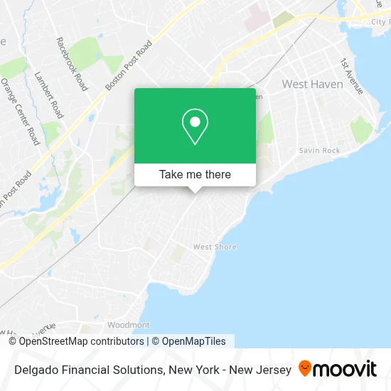 Delgado Financial Solutions map