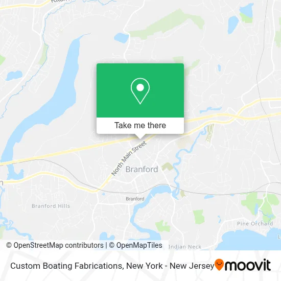 Custom Boating Fabrications map