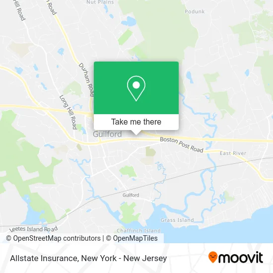Allstate Insurance map