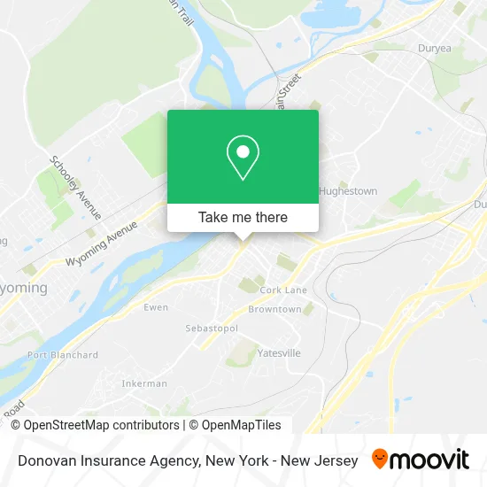 Donovan Insurance Agency map