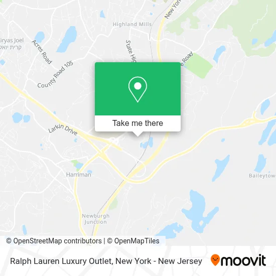 Ralph Lauren Luxury Outlet map