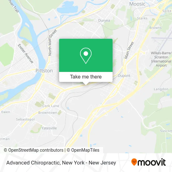 Advanced Chiropractic map