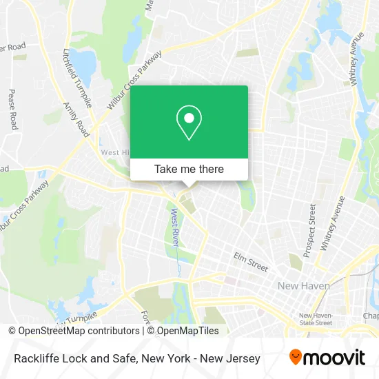 Rackliffe Lock and Safe map