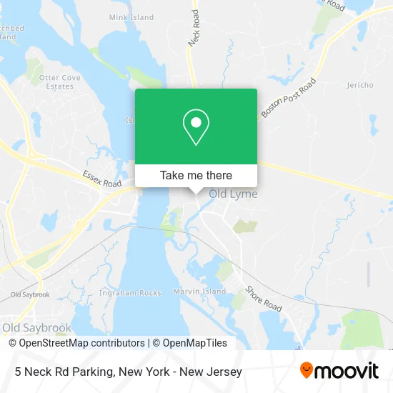 5 Neck Rd Parking map