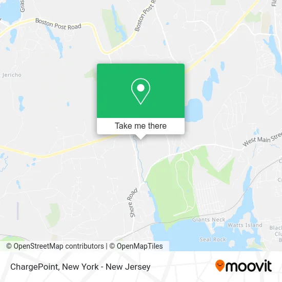 ChargePoint map