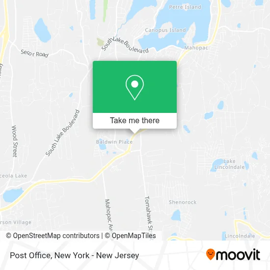 Post Office map