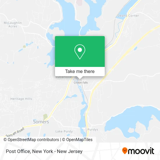 Post Office map