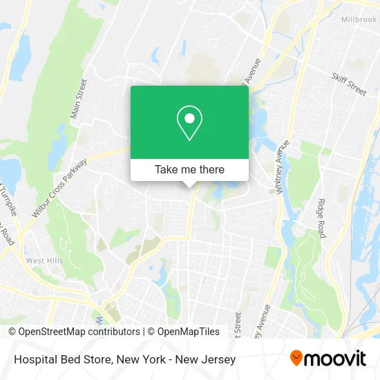 Hospital Bed Store map
