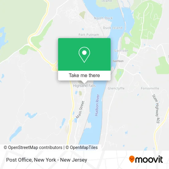 Post Office map