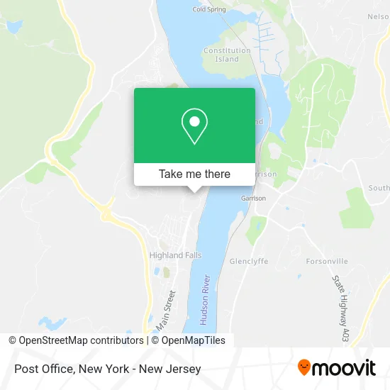 Post Office map