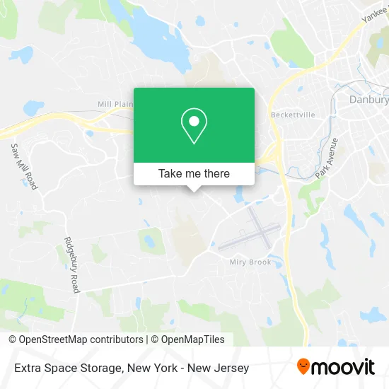 Extra Space Storage map