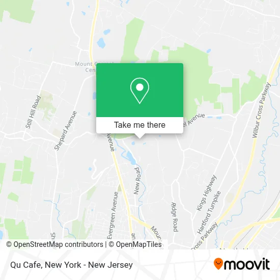 Qu Cafe map