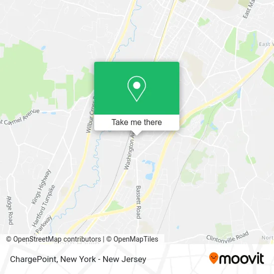 ChargePoint map
