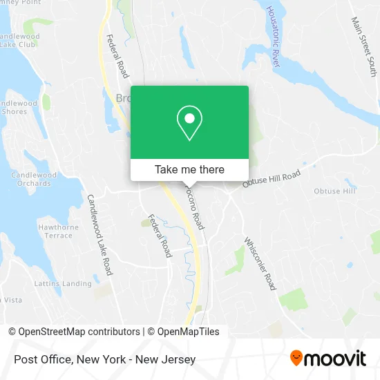 Post Office map