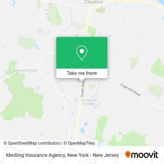 Medling Insurance Agency map