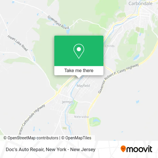 Doc's Auto Repair map