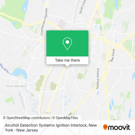 Alcohol Detection Systems Ignition Interlock map