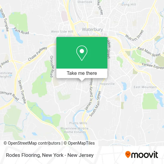 Rodes Flooring map