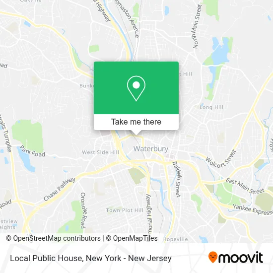 Local Public House map