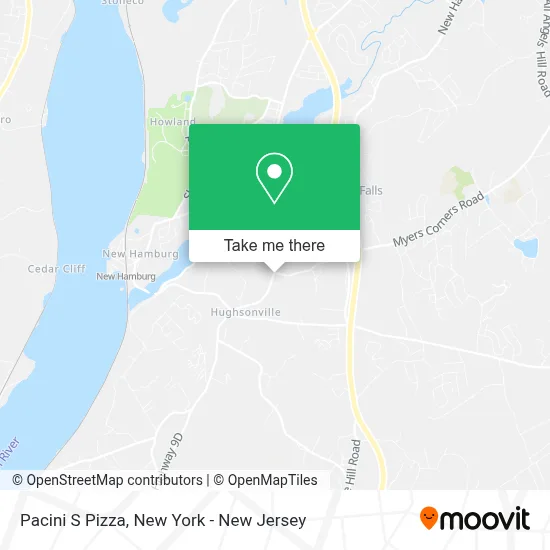 Pacini S Pizza map