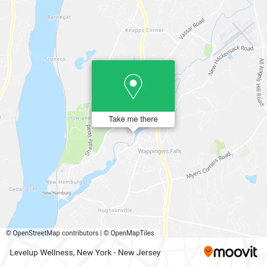 Levelup Wellness map