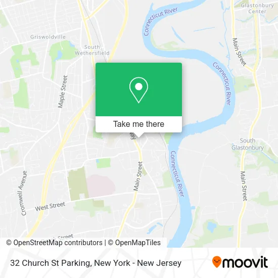 Mapa de 32 Church St Parking