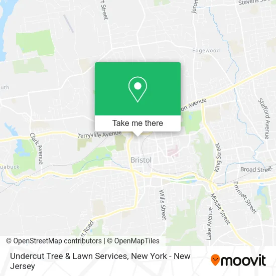 Undercut Tree & Lawn Services map