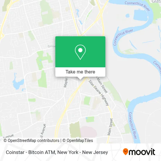 Coinstar - Bitcoin ATM map