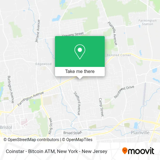 Coinstar - Bitcoin ATM map